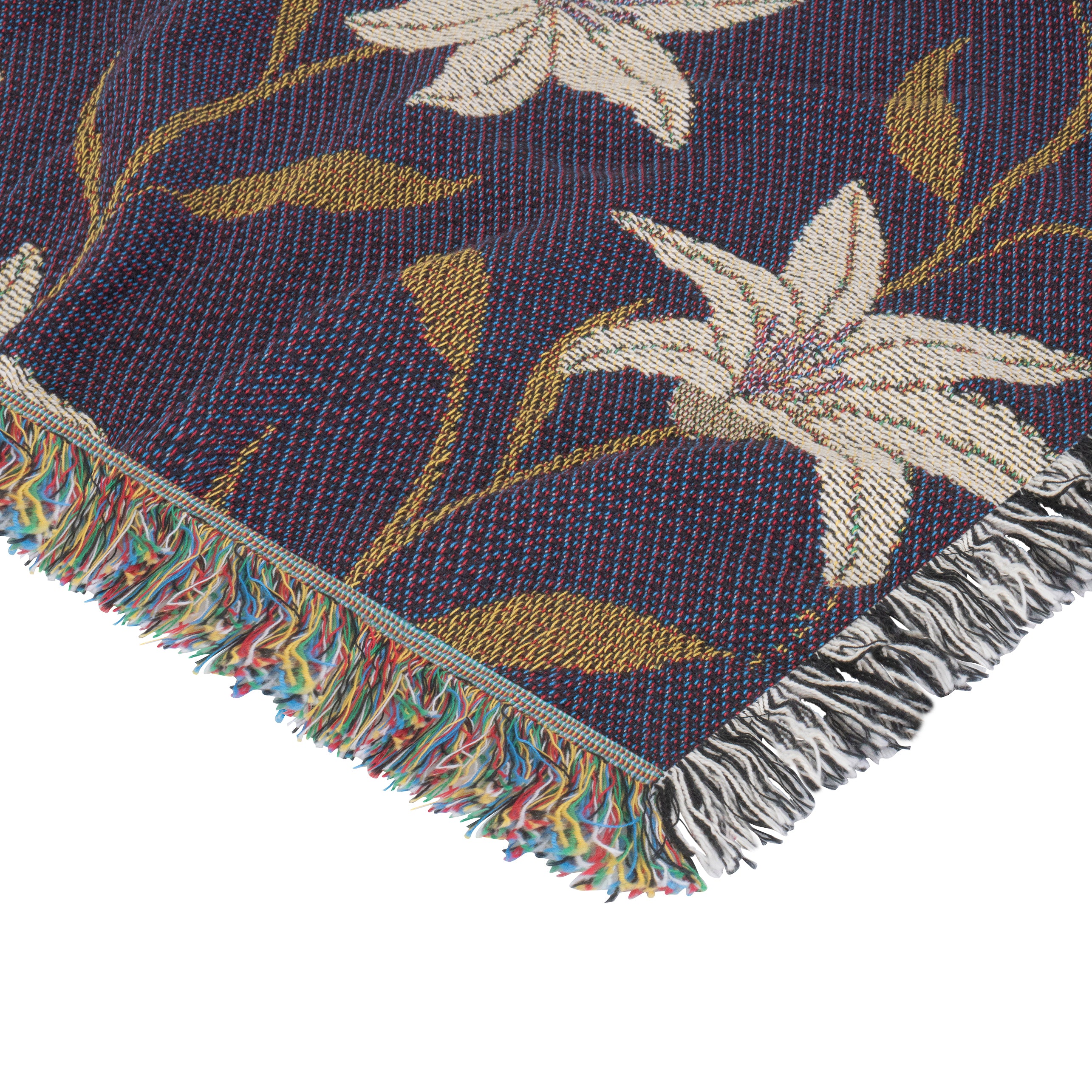 Gilded Lily Woven Blanket