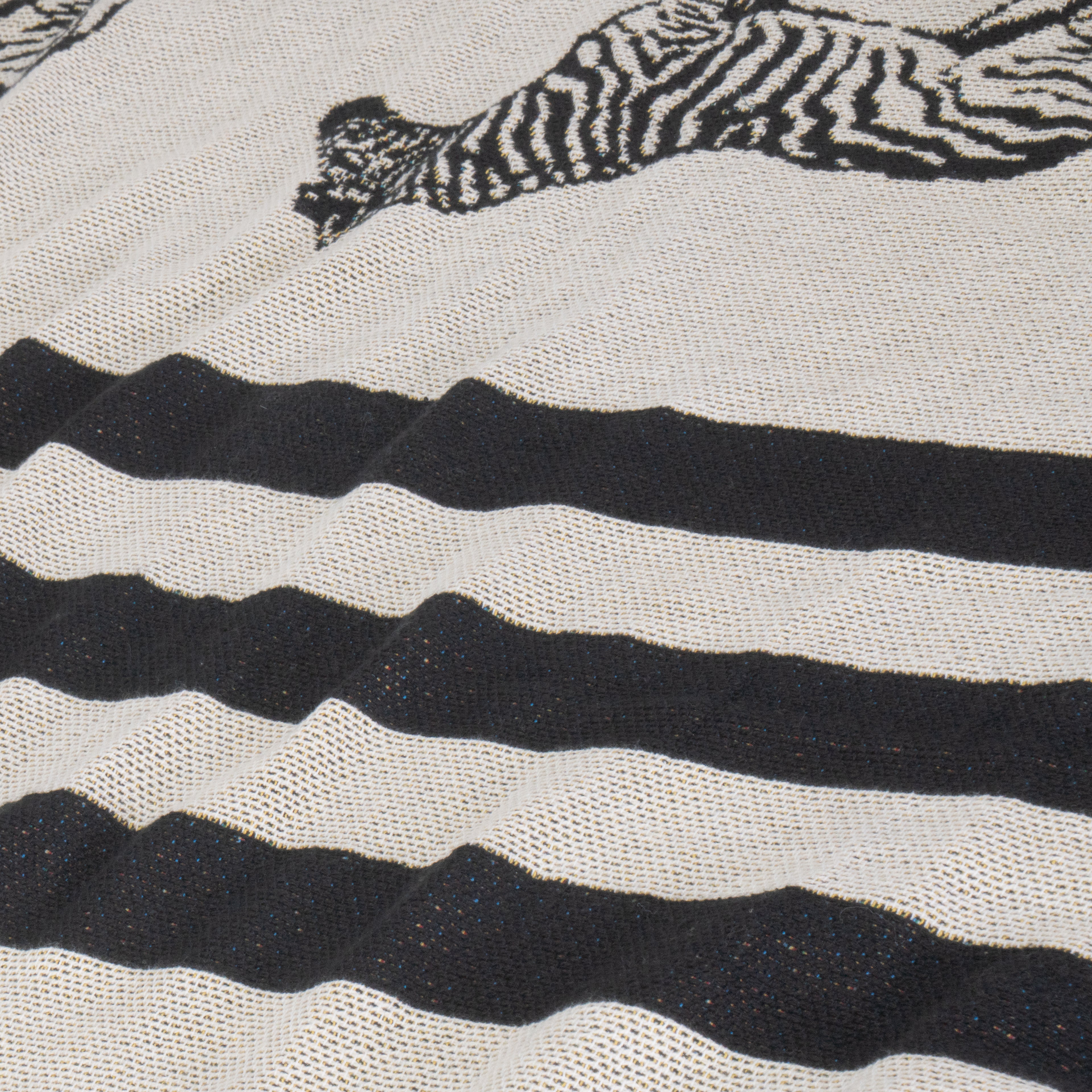 Zebra Crossing Woven Blanket